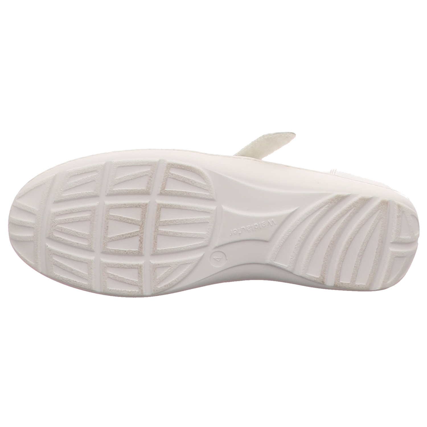 Waldläufer Spangenschuh weiß weiss/weiss kombi