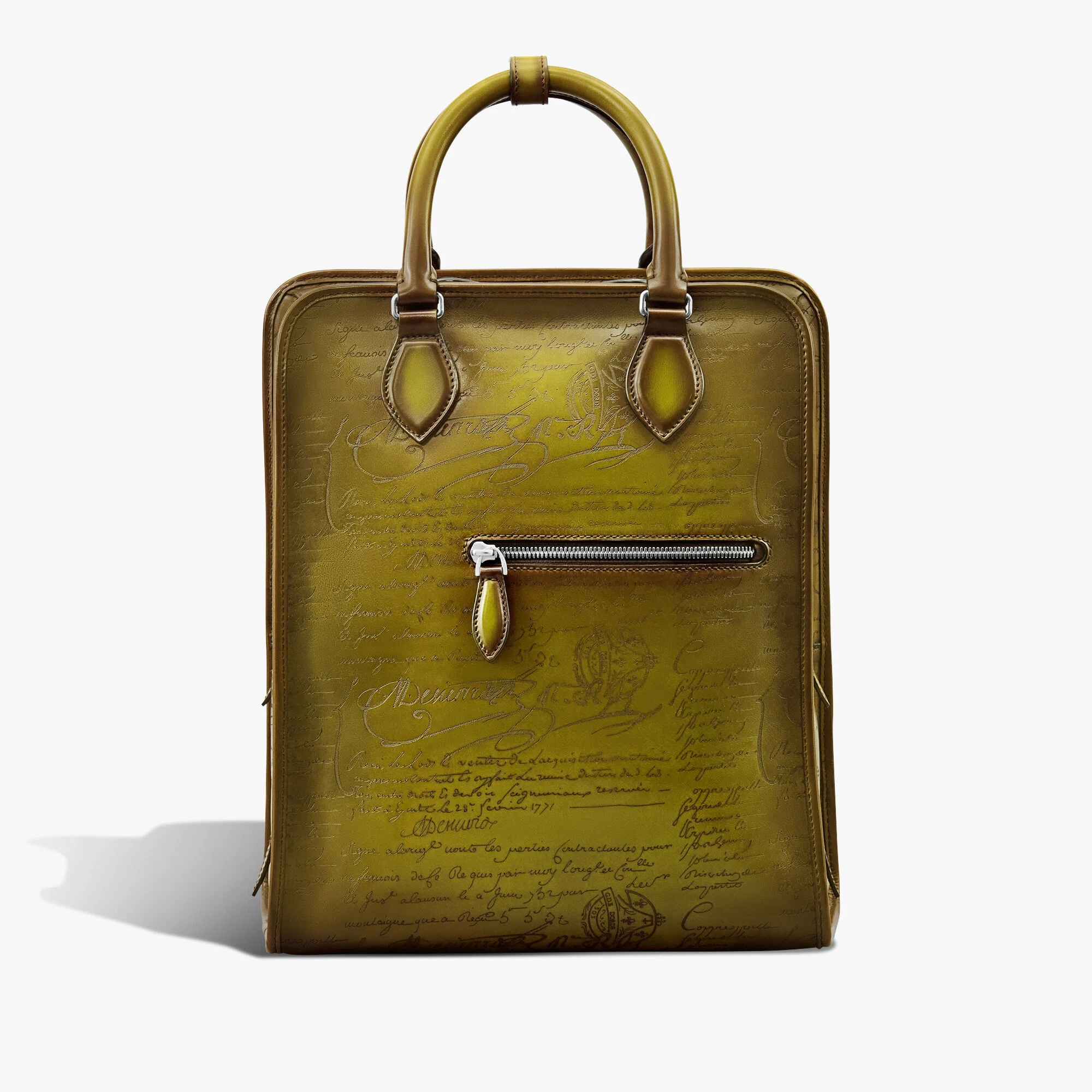 Sac A Dos Premier Jour En Cuir Scritto