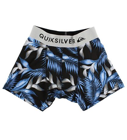 QuikSølver Boxershorts - Sort m. Print