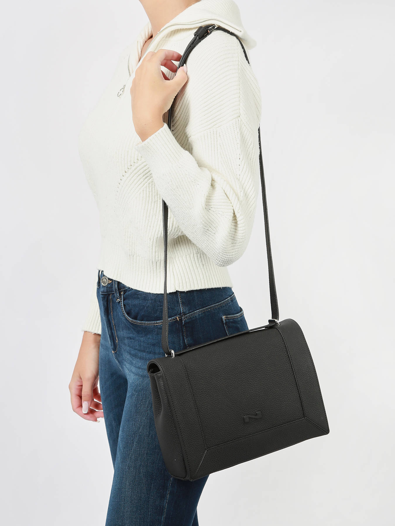 Sac bandoulire Amsterdam cuir NATHAN BAUME