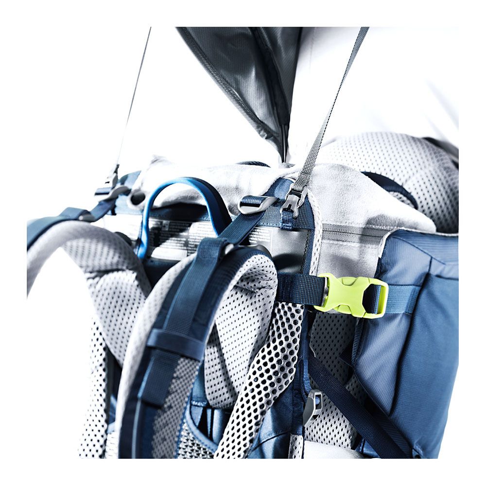 Deuter KID COMFORT 14L - Porte-bébé + Pare-soleil midnight