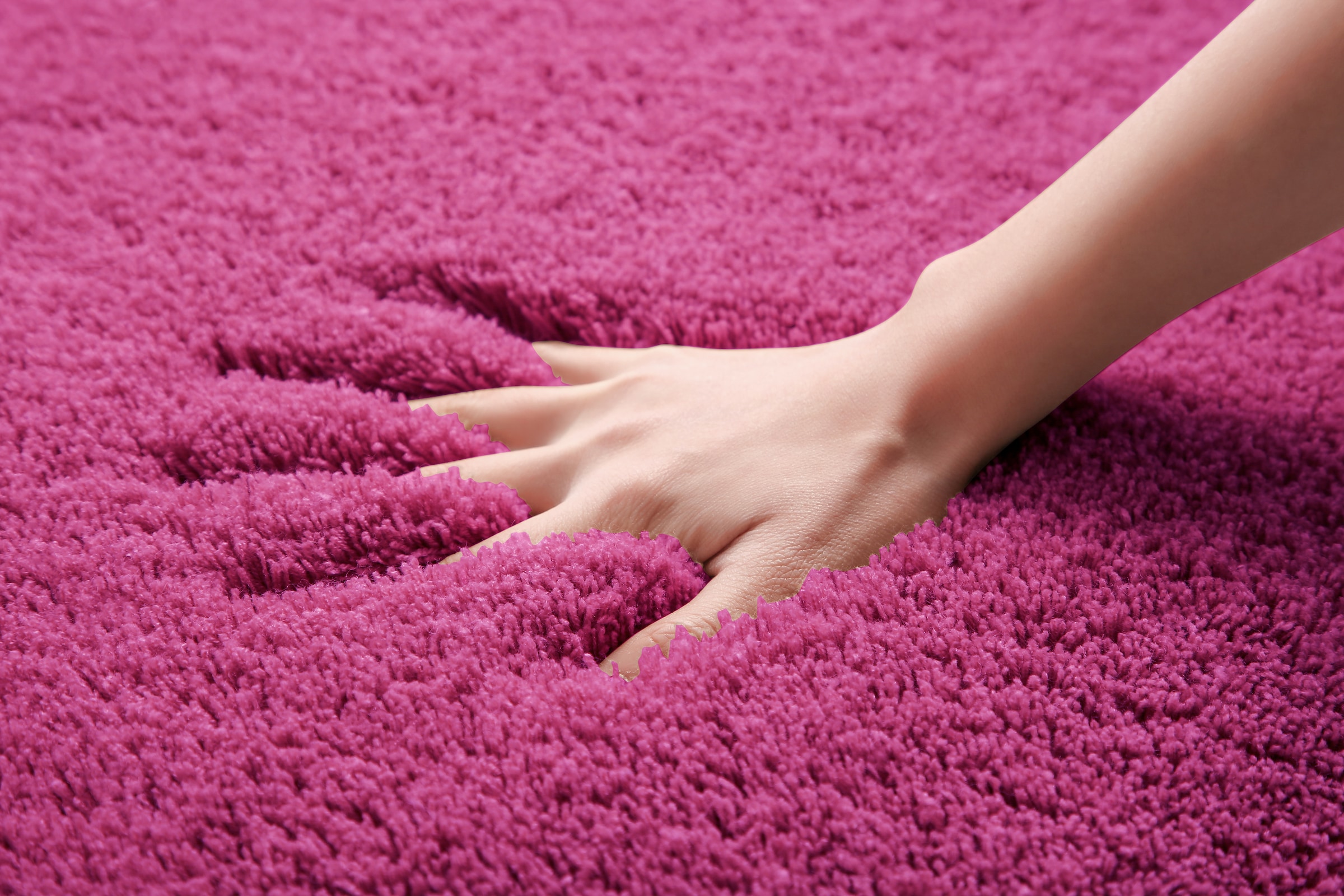 GOODproduct Badematte »Merida, Badvorleger, Badezimmer Teppich« Höhe 32 mm rutschhemmend beschichtet fussbodenheizungsgeeignet | schnell trocknend | strapazierfähig Badteppich, Uni Farben, rechteckig, rund & als 2-tlg. Set erhältlich