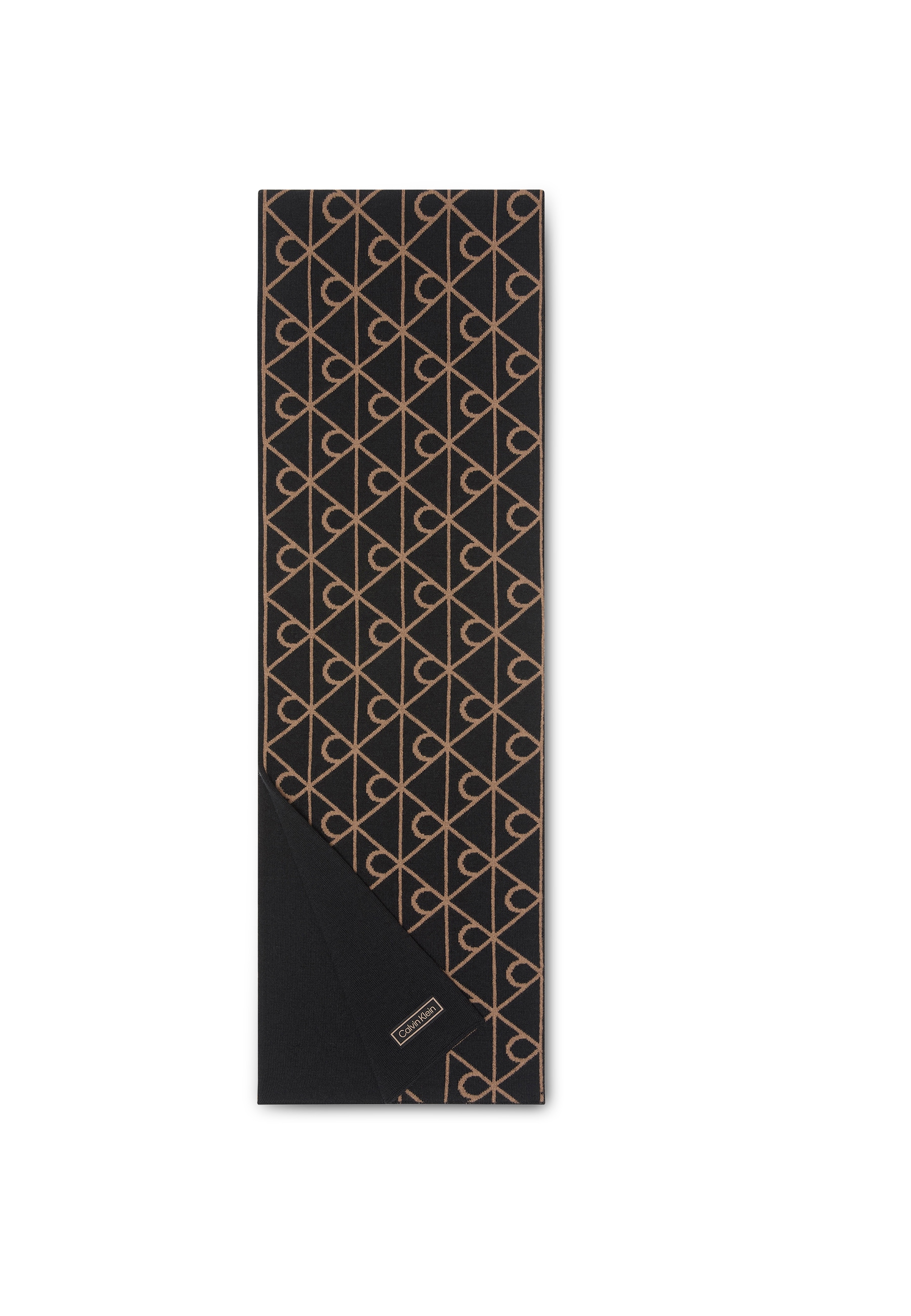 Calvin Klein Modetuch »EMBLEM ?REVERSIBLE WOOL HW SCARF«, Perfekt für den Alltag
