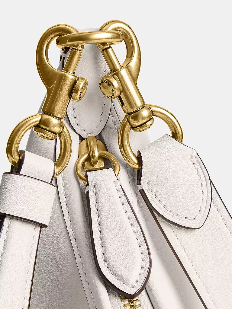 COACH Ledertasche - Hobo JULIET creme