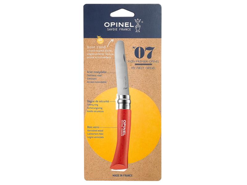 opinel Kindermesser N°07 Mon Premier Rot Kindermesser von Opinel