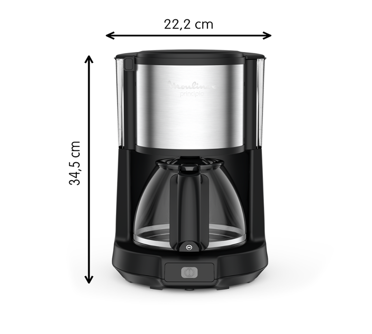 Cafetière Moulinex Subito select inox FG370811 électrique + offre cadeaux