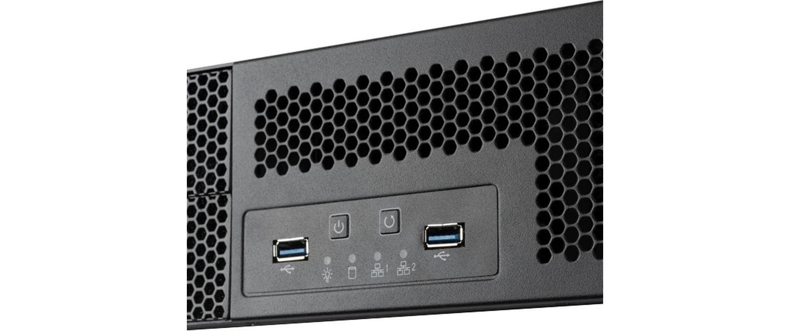 Gehäuse SST-RM23-502<br>Industrielles 2HE-ATX-Rackmount-Speicherservergehäuse mit dualem 5.25-Zoll-Laufwerkschacht und USB-3.1-Gen1-Schnittstelle
