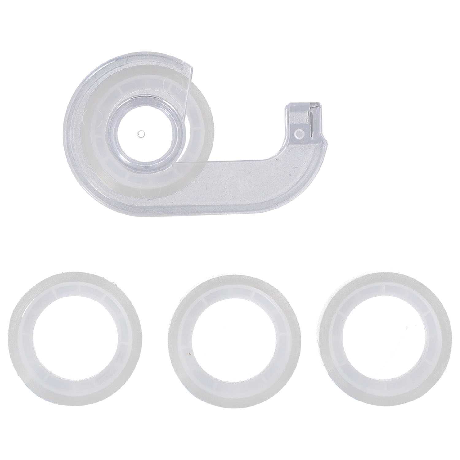 novooo Klebebandset Abroller +4 Rollen 10x15mm