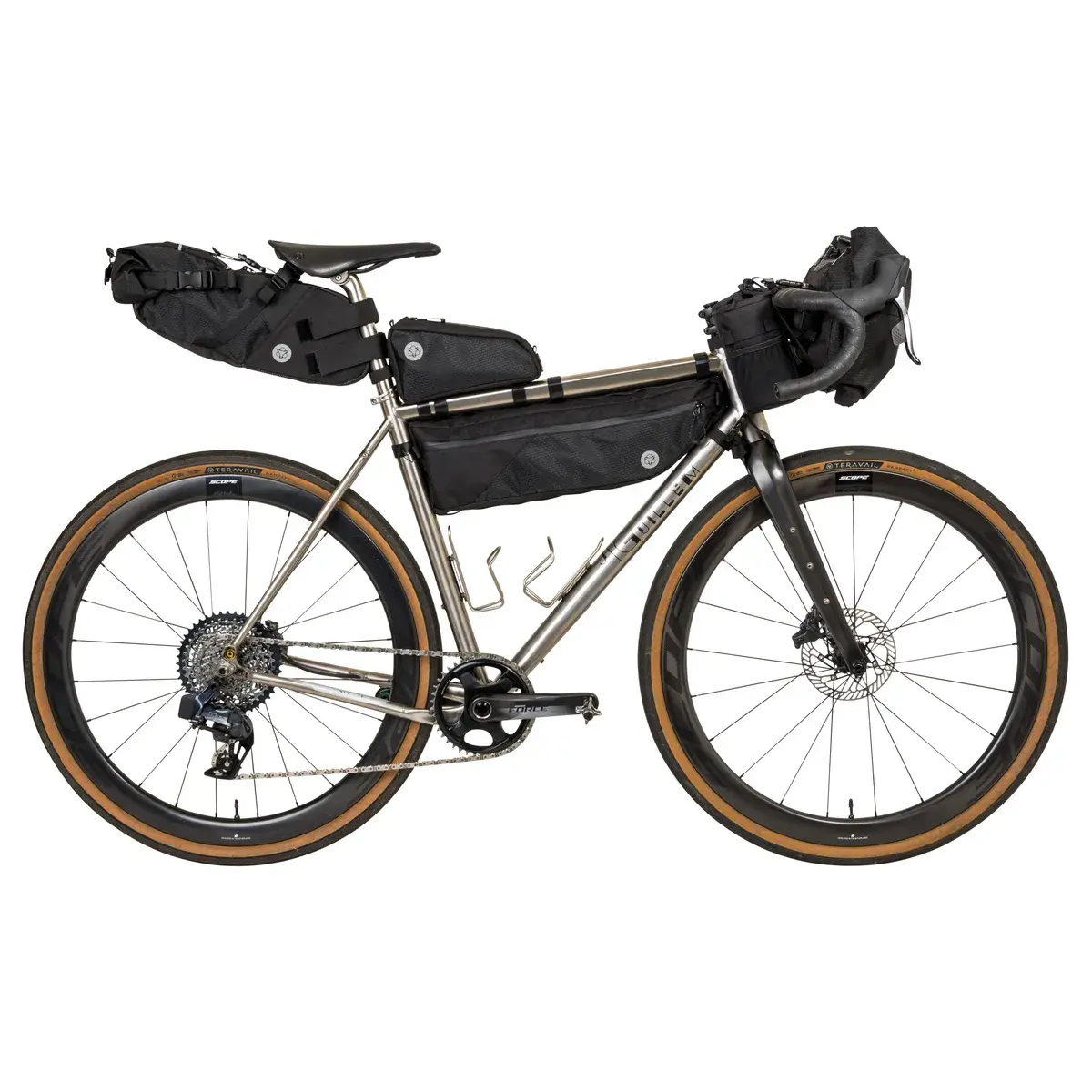 AGU Venture 5.5L Frametas Zwart/Zilver