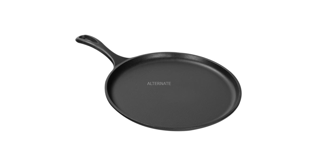 LodgeCrêpes pan L9OG3, met handvat bak-/braadpan  (Zwart, Ø 27cm)