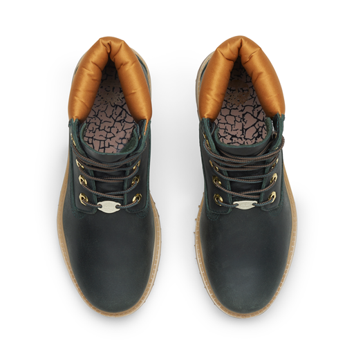 Timberland Preium 6-Inch Lace Up Waterproof Støvler, Dark Green Full Grain, 42