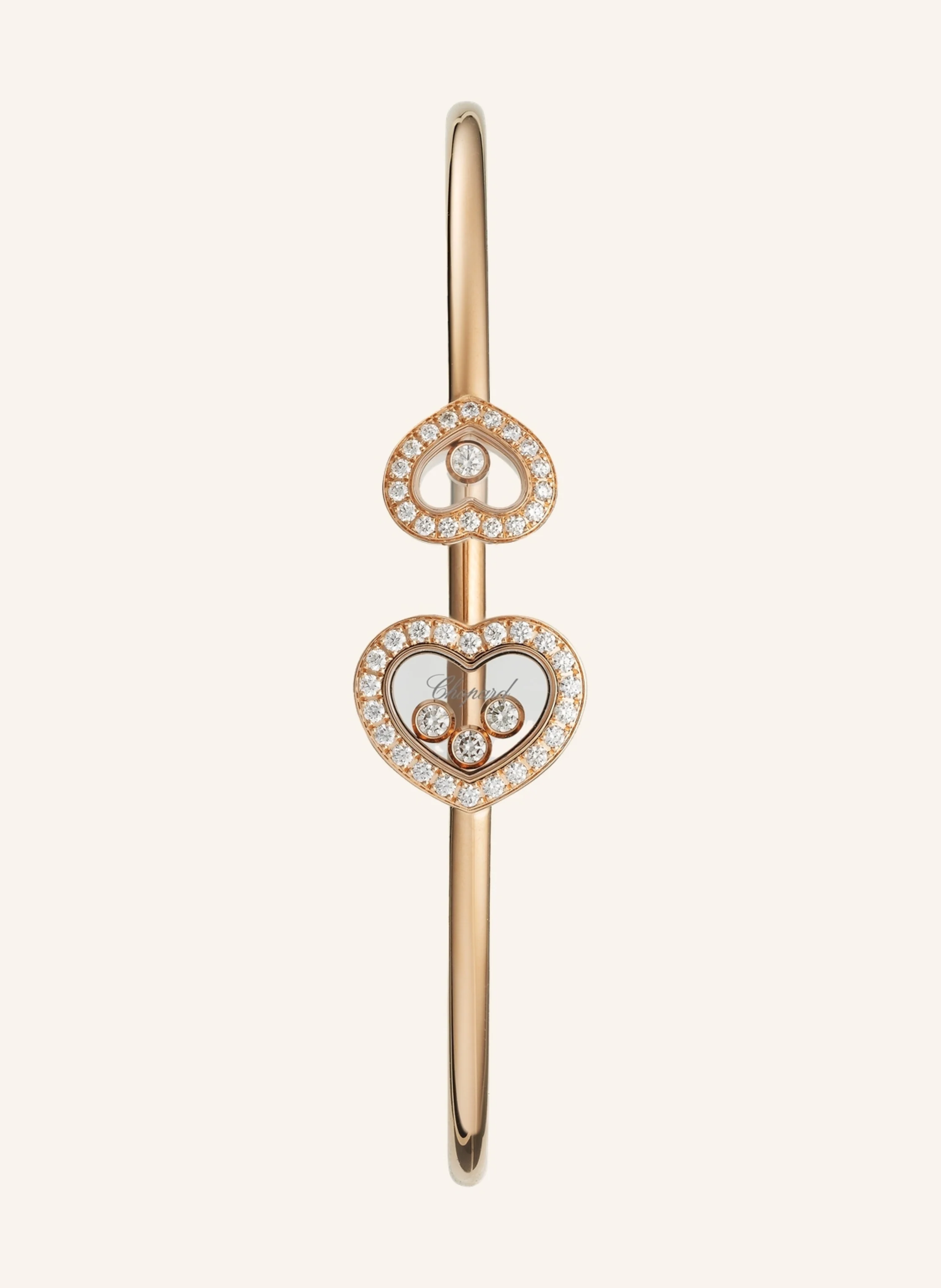 Chopard Armreif HAPPY DIAMONDS ICONS Armreif aus 18 Karat Roségold und Diamanten
