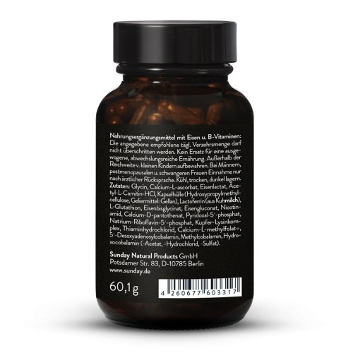 Sunday Natural Products  EISEN KOMPLEXPRO40 mg