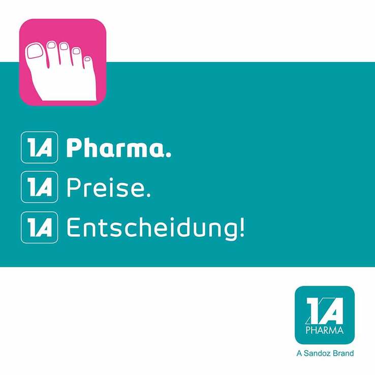 Terbinafin-1A Pharma Nagellack gegen Nagelpilz, 3.3 ml