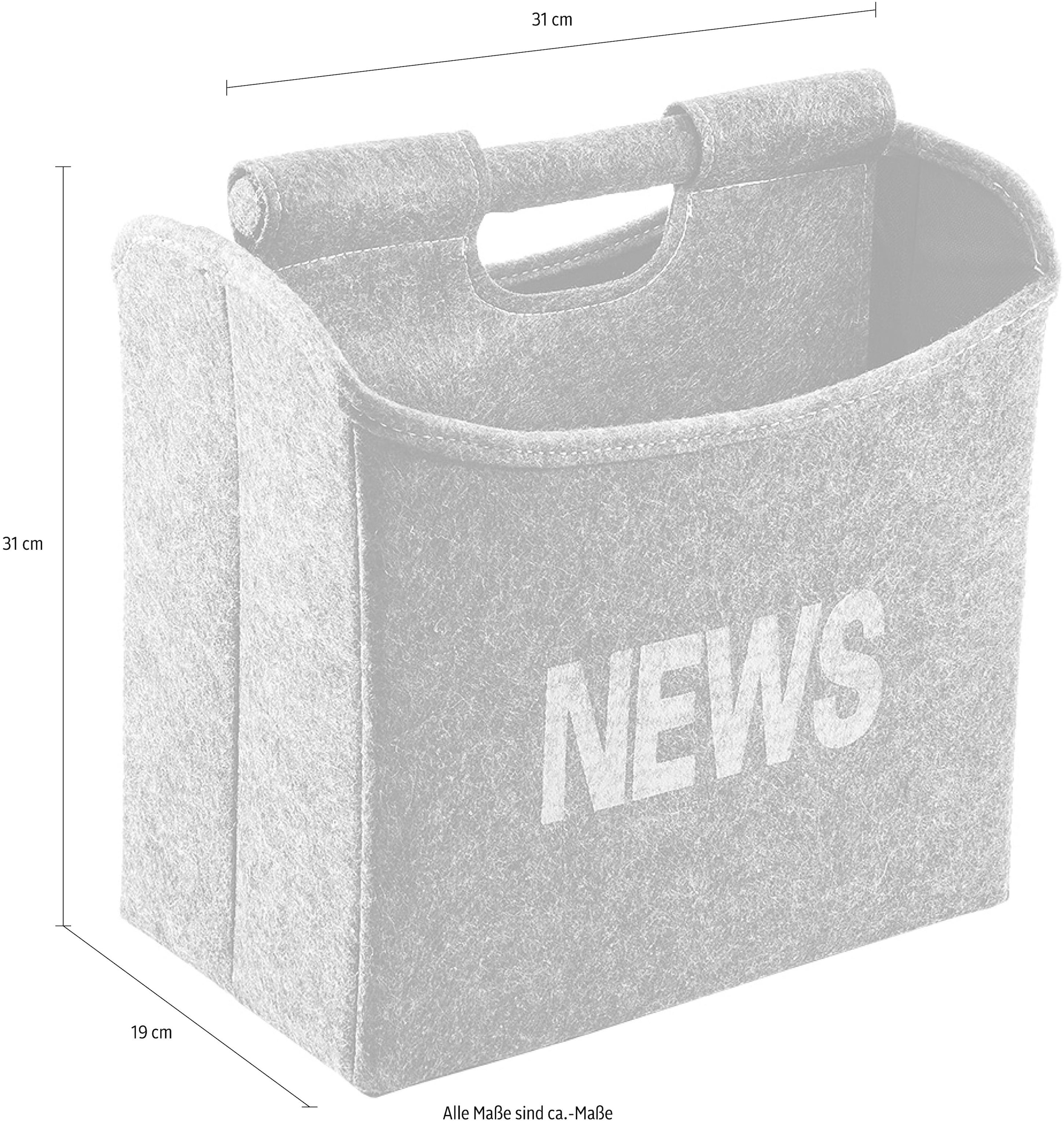 locker Zeitungsständer »NEWS« faltbar