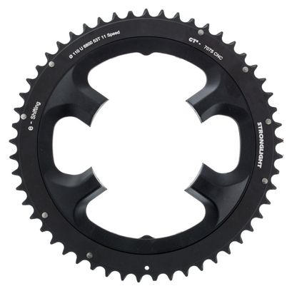 STRONGLIGHT Plateau ULTEGRA 52T Extérieur 110 7075-T6 CT² Noir