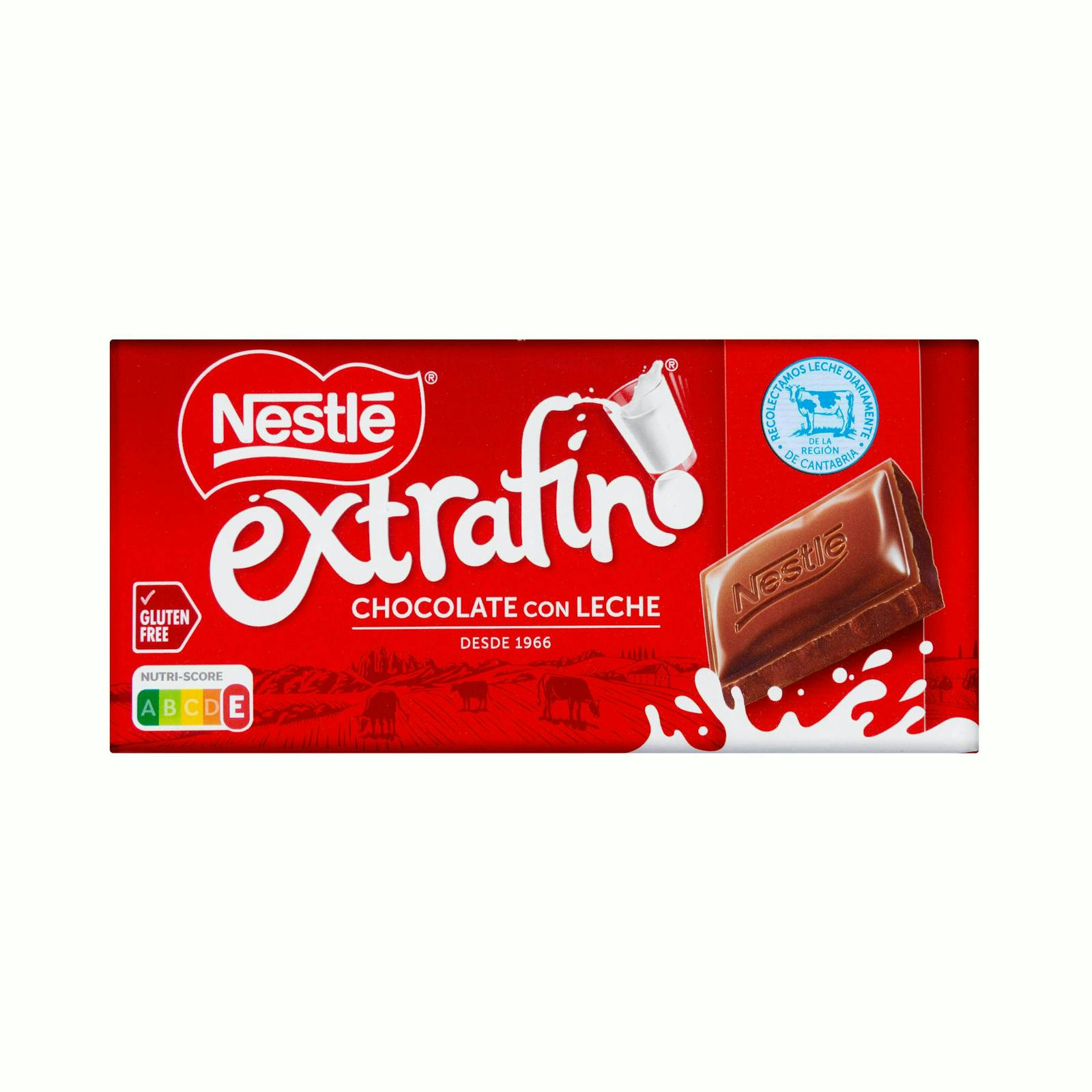 Chocolat au lait extra fin Nestlé
