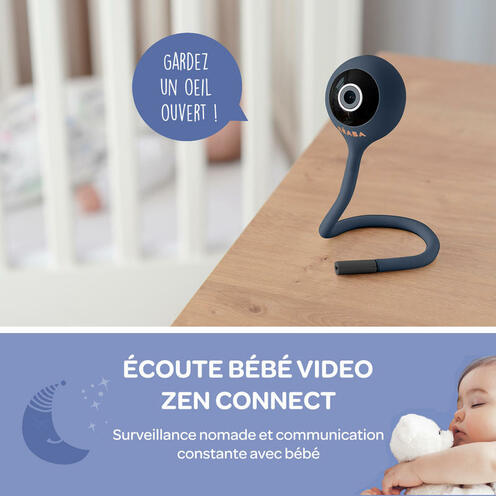Ecoute bébé vidéo ZEN Connect Night Blue - BEABA