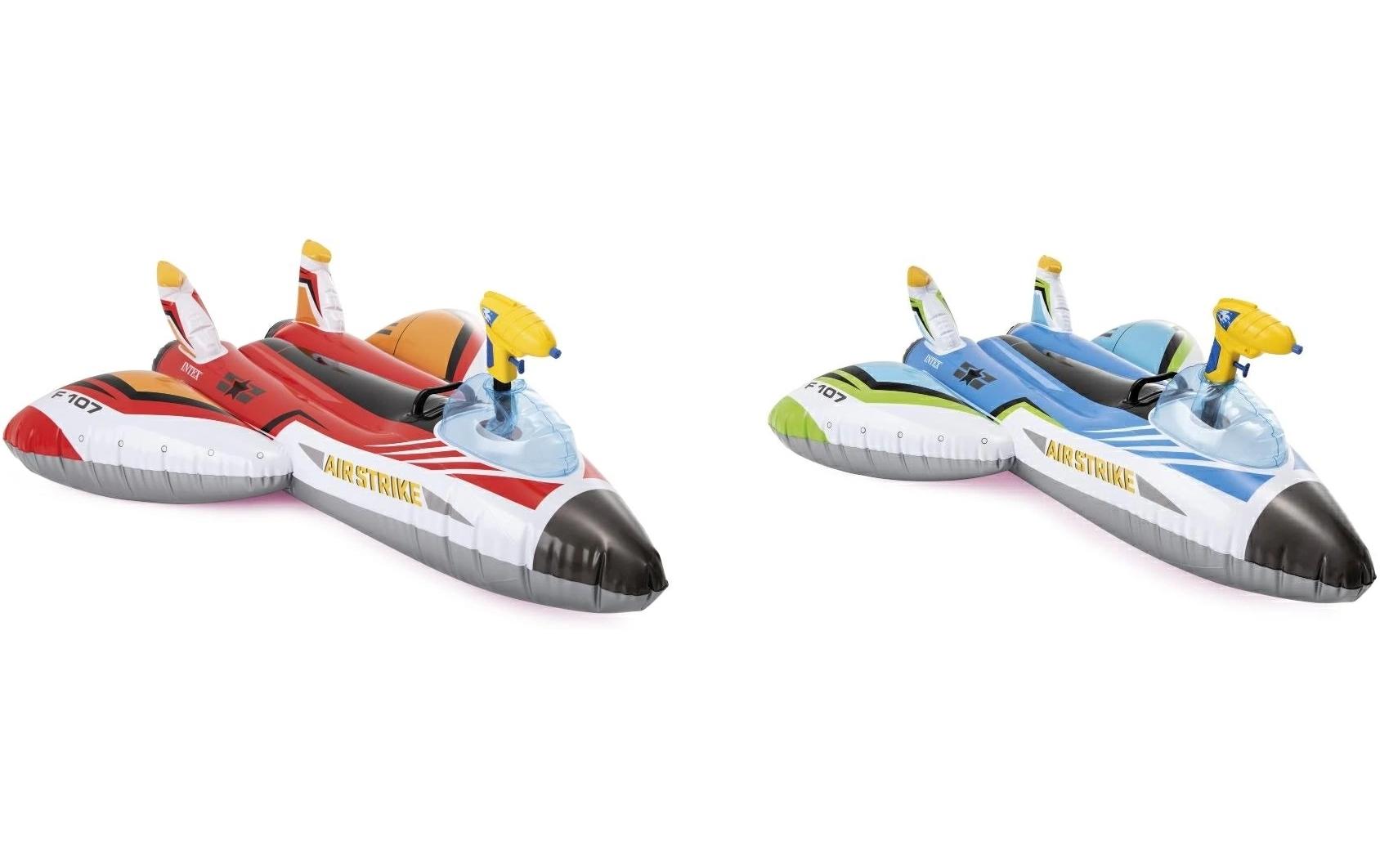 Water Gun Plane Ride-Ons assortiertAufblasbares Spielzeug für Pool & Strand