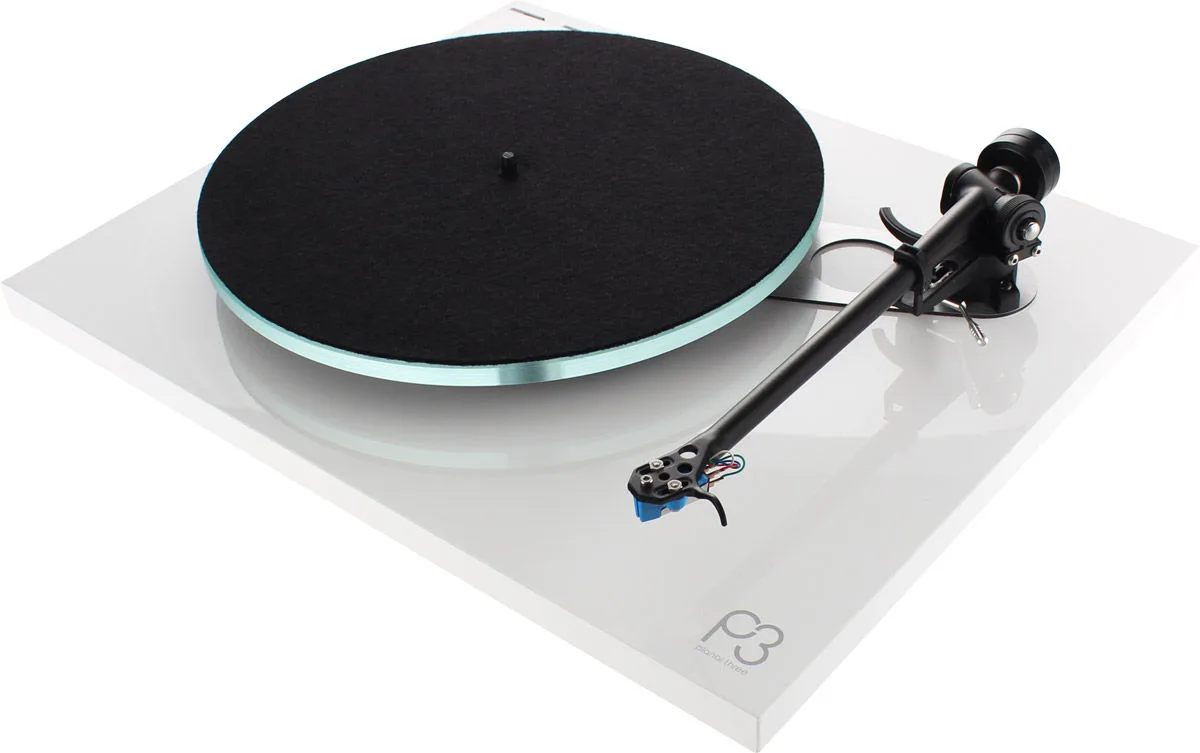 Rega Planar 3 Blanc laqué (sans cellule) Platines vinyle hi-fi