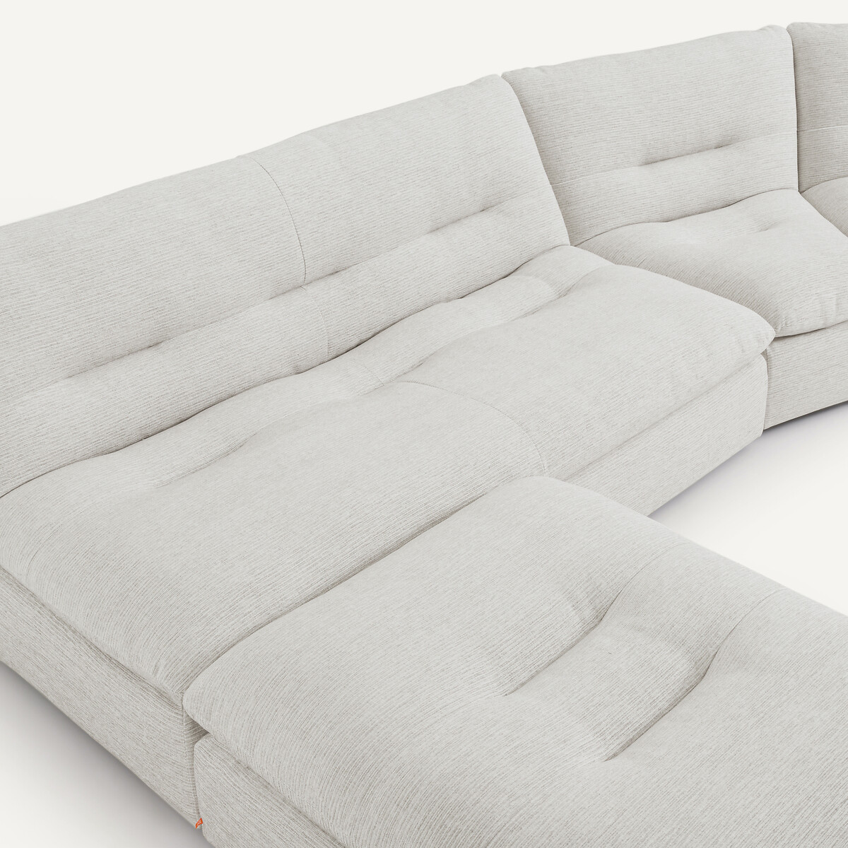 AM.PM<br>Poltrona modular em algodão reciclado, Giuliano