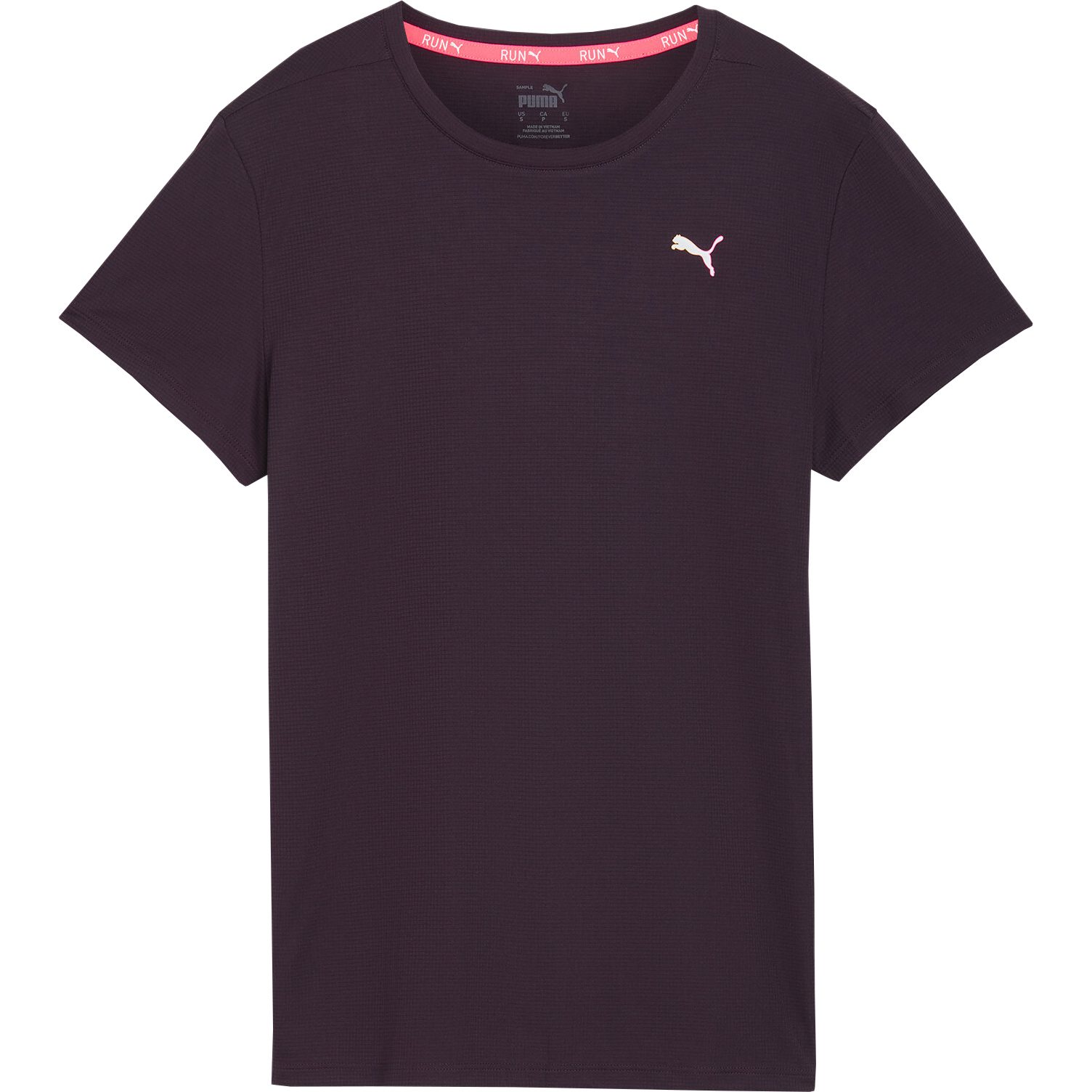 Puma Run Favroites Forever Faster Graphic T-Shirt Damen midnight plum