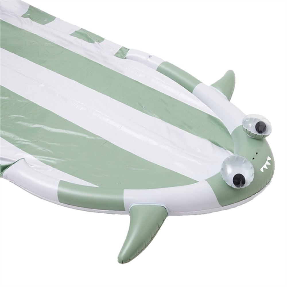 Sprinkler Slip and Slide Shark Tribe Khaki