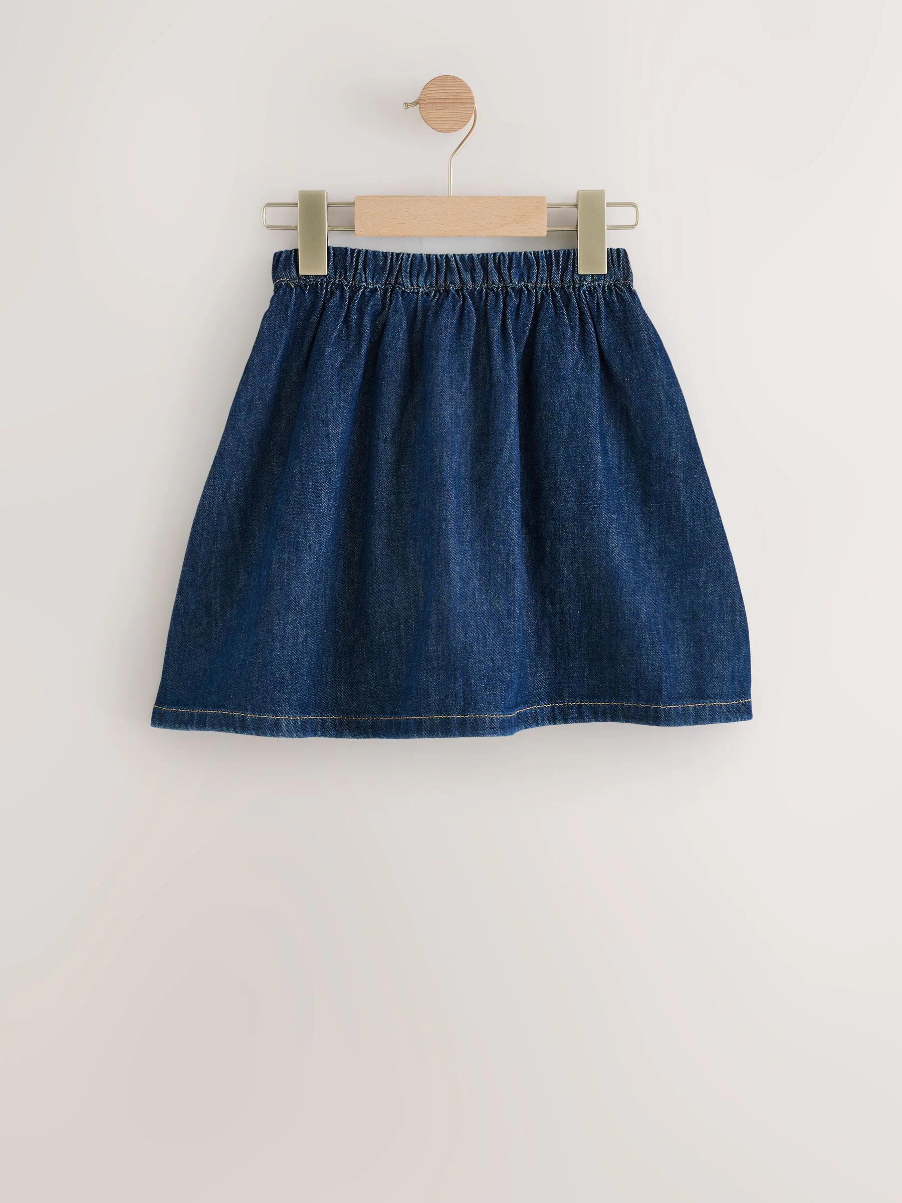 Donkere wassing - Denim rok (3 mnd-7 jr)