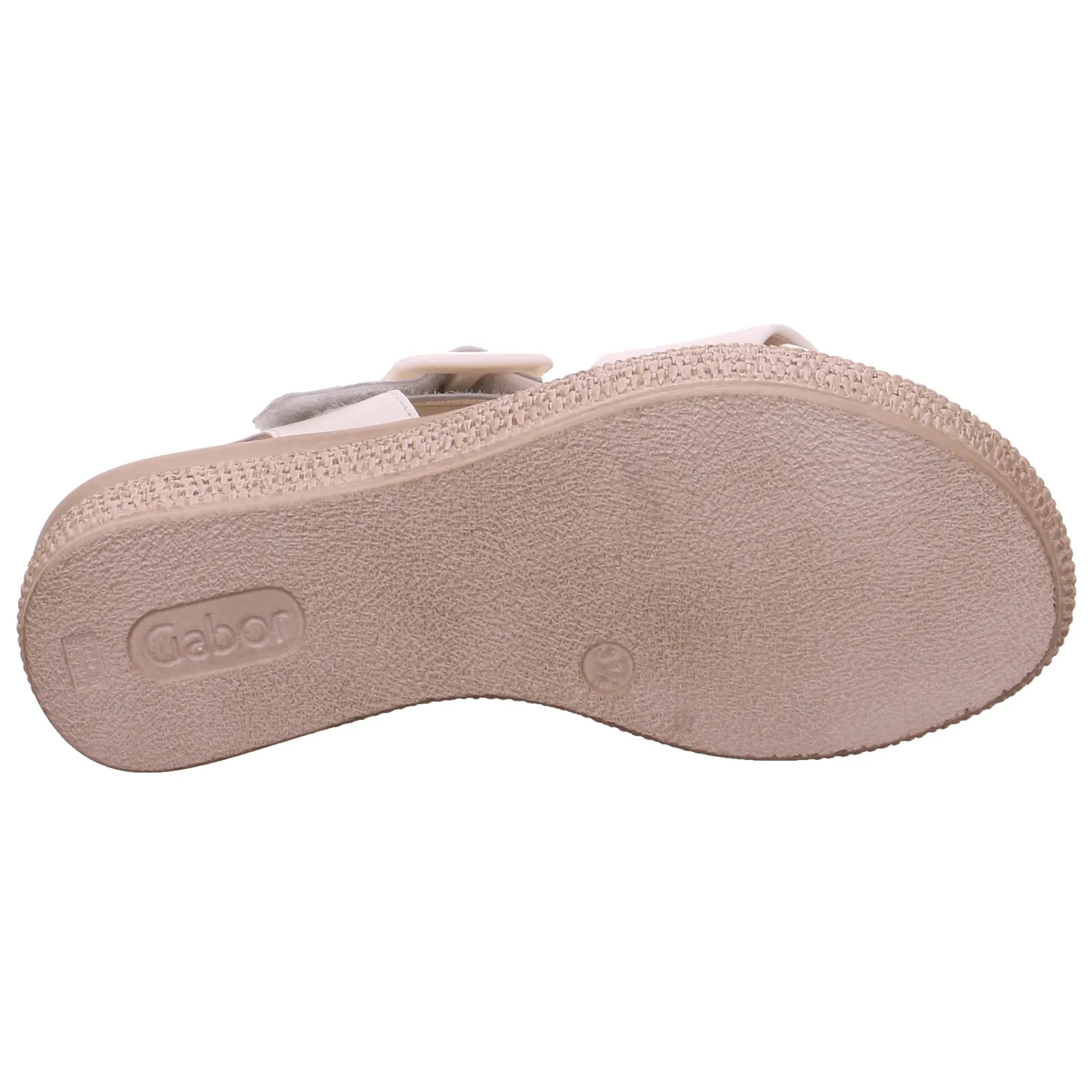 GABOR Sandalette Offwhite Leder