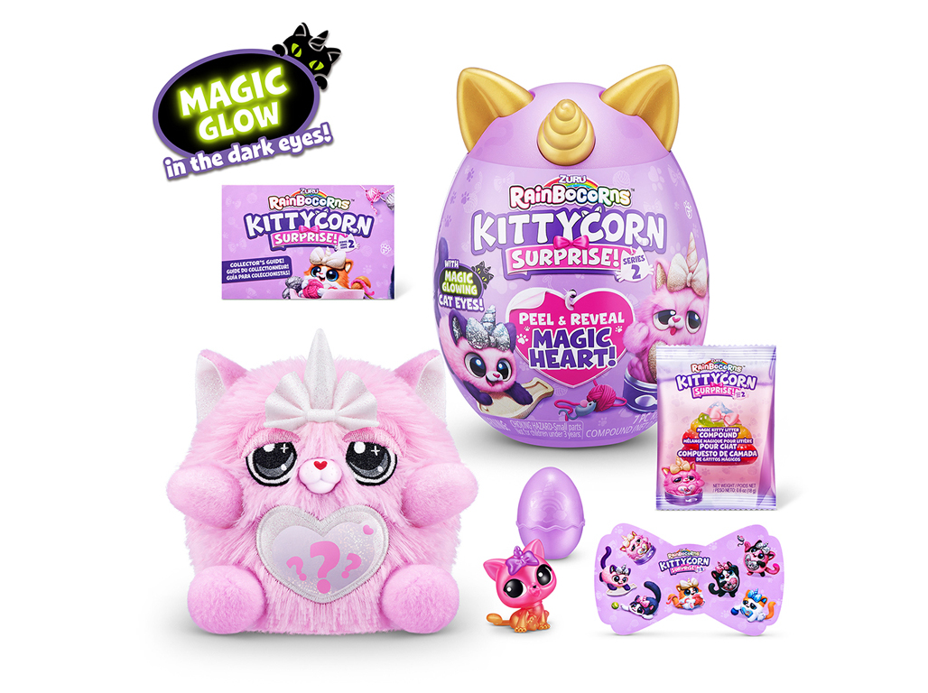 RAINBOCORNS S5 - PELUCHES PEQUENOS KITTYCORNS MODELOS SORTIDOS