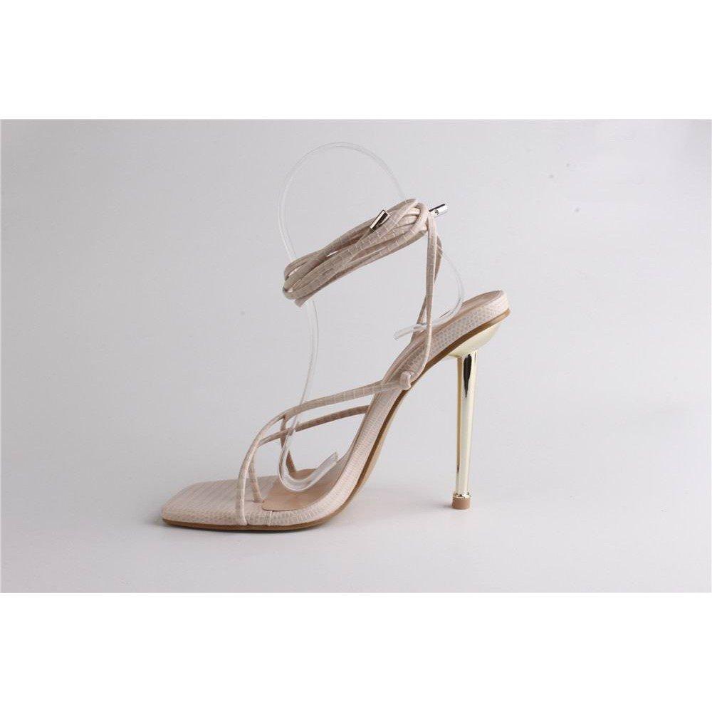 Chic Strp Tie Sndl Ld99