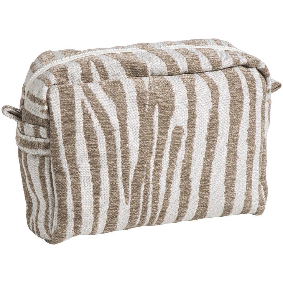 Etui Streep - beige - 23x30x10 cm