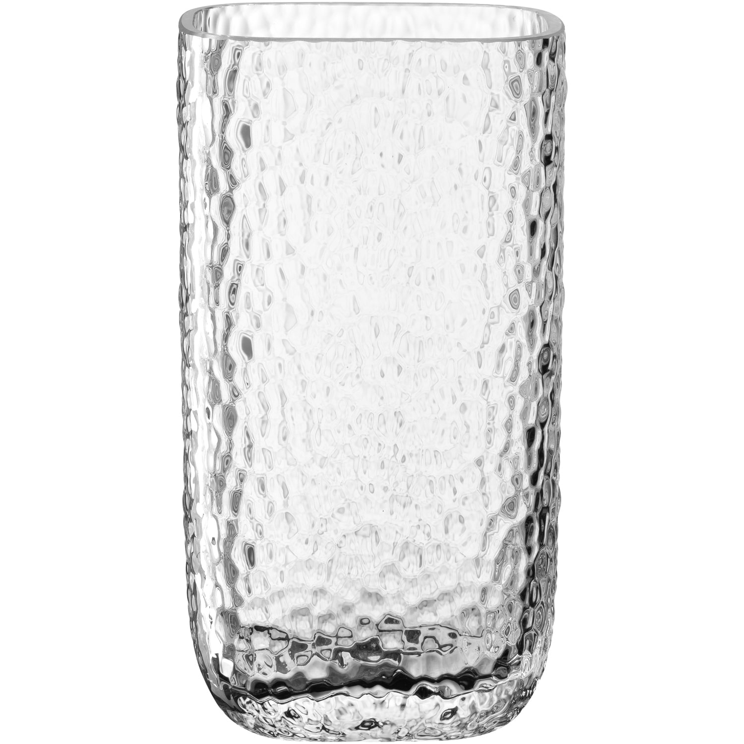 LEONARDO Vase MARTELLO 19 cm transparent