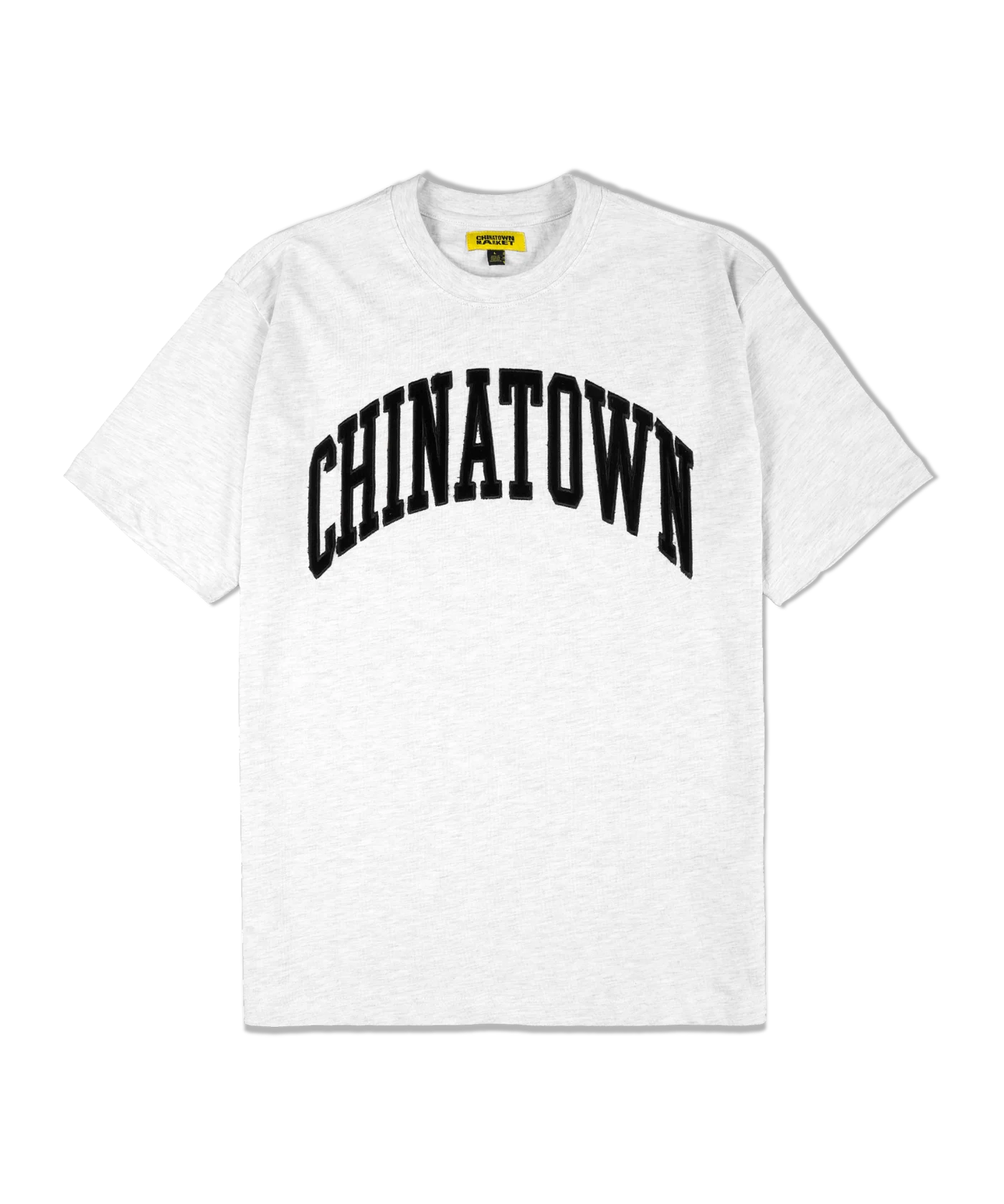 Market Corduroy S T-Shirt Grau