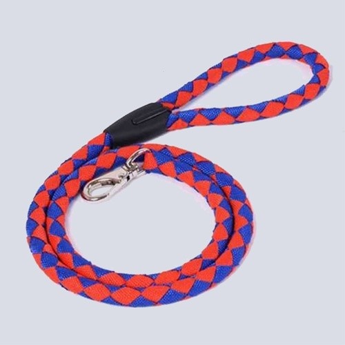 Guia curta para cães MyPetCare, azul