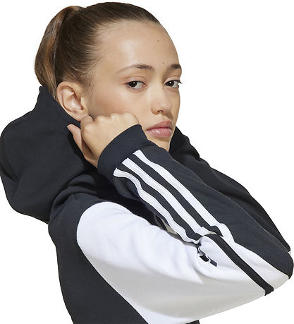 adidas Performance Kapuzenpullover - SQ25 SW Haube - Black/White