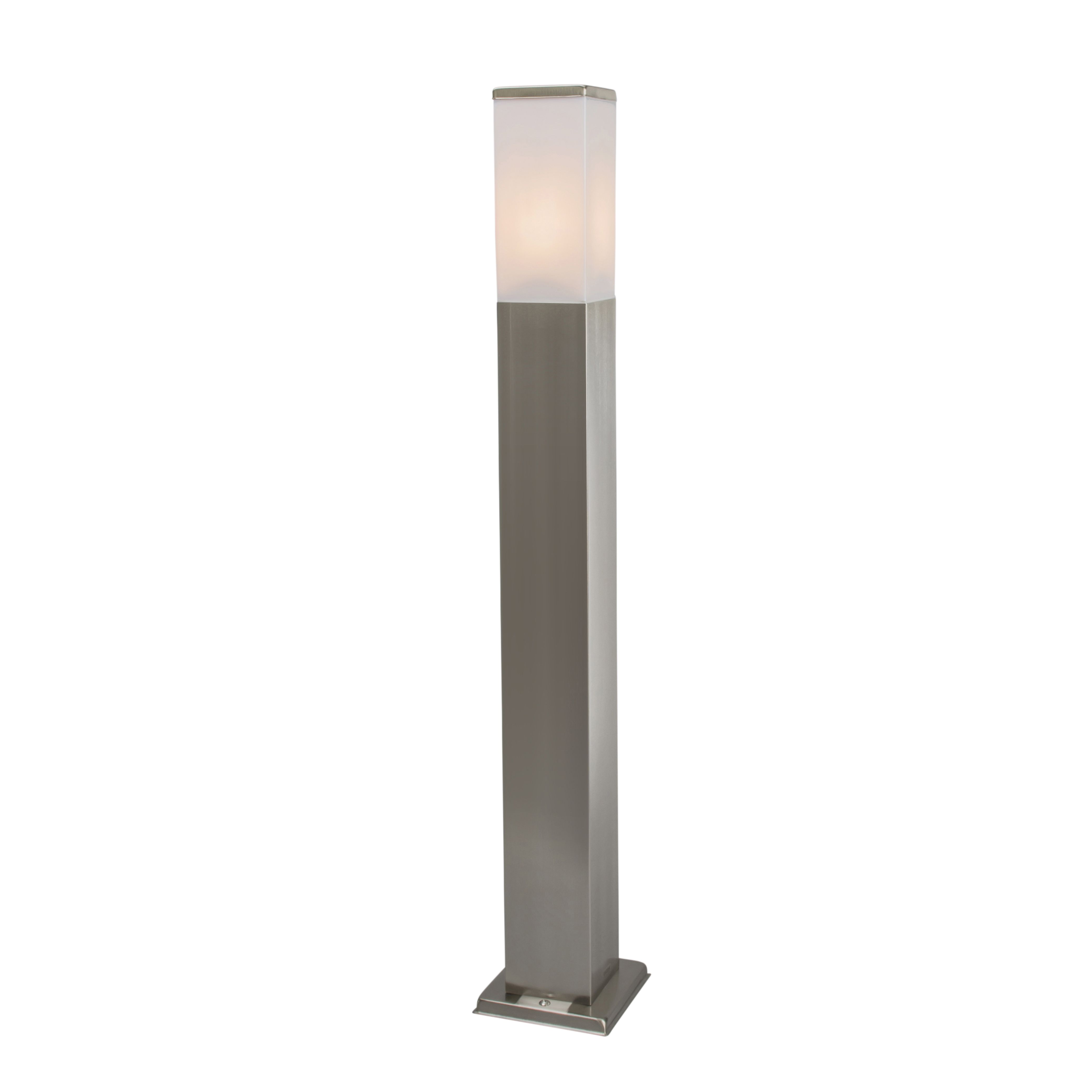Moderne buitenlamp paal staal 80 cm IP44 - Malios