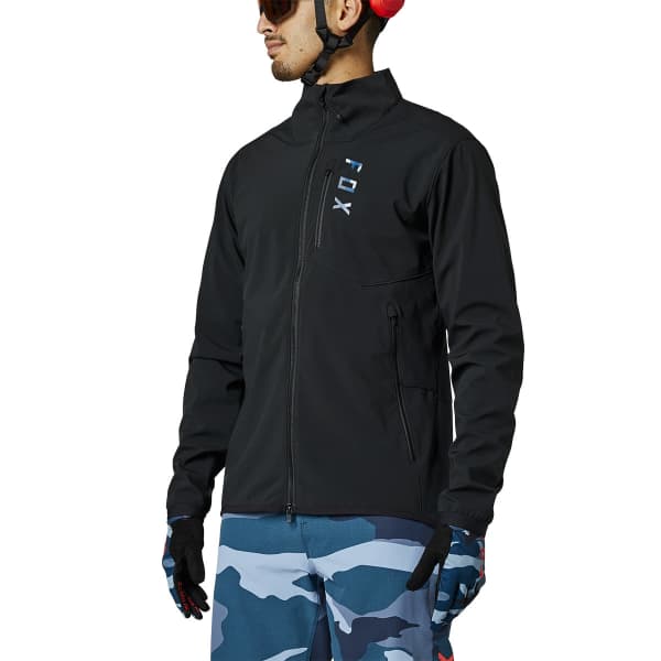 Veste VTT FOX RANGER FIRE JACKET BLACK/BLUE