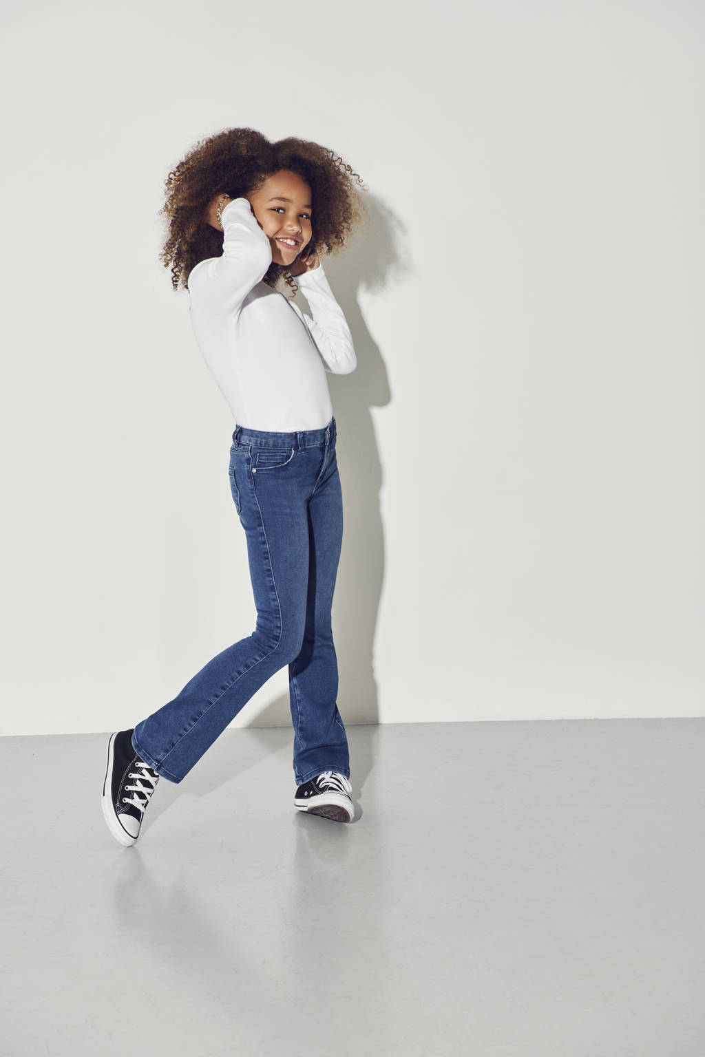 ONLY high waist flared jeans KONROYAL stonewashed