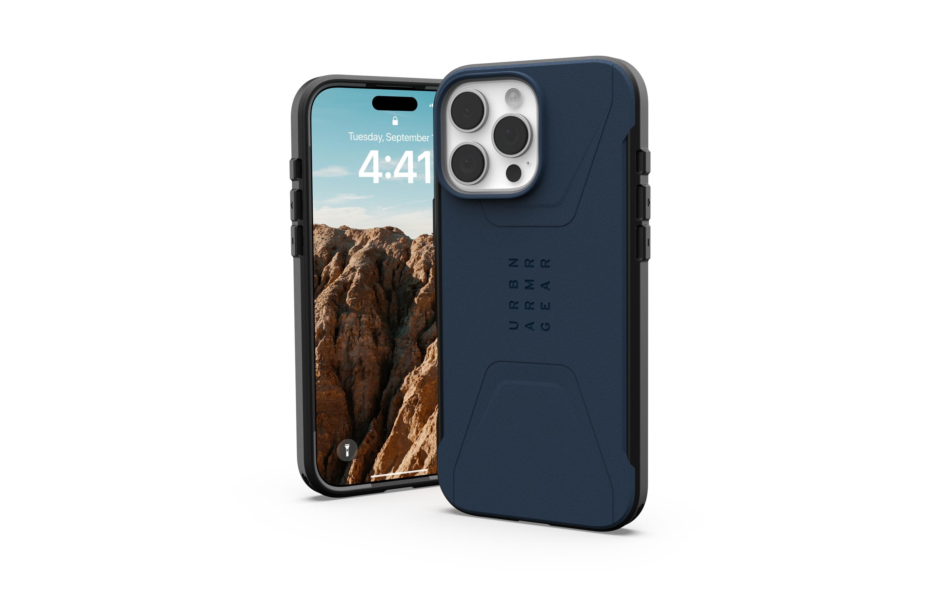 Back Cover Civilian Case iPhone 16 Pro Max MallardSchutzhülle für das Apple iPhone 16 Pro Max