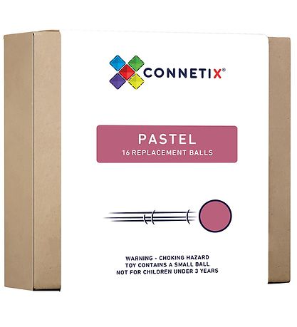 Connetix Bälle - 16 st. - Pastel