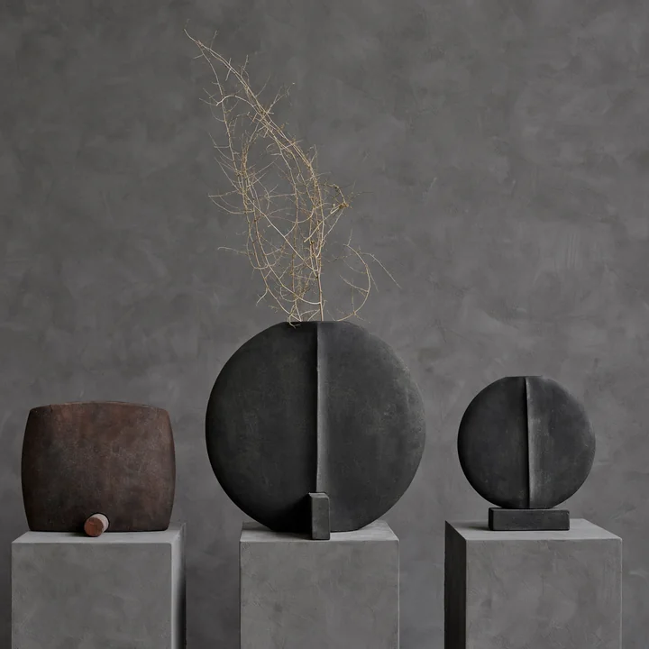 101 Copenhagen - Guggenheim Vase large, schwarz
