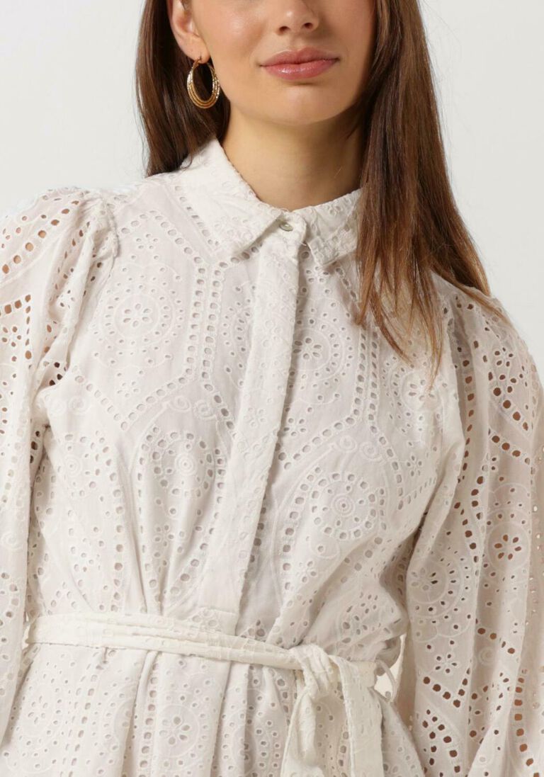 Y.A.S. witte y.a.s. mini jurk yasholi ls belt dress s.