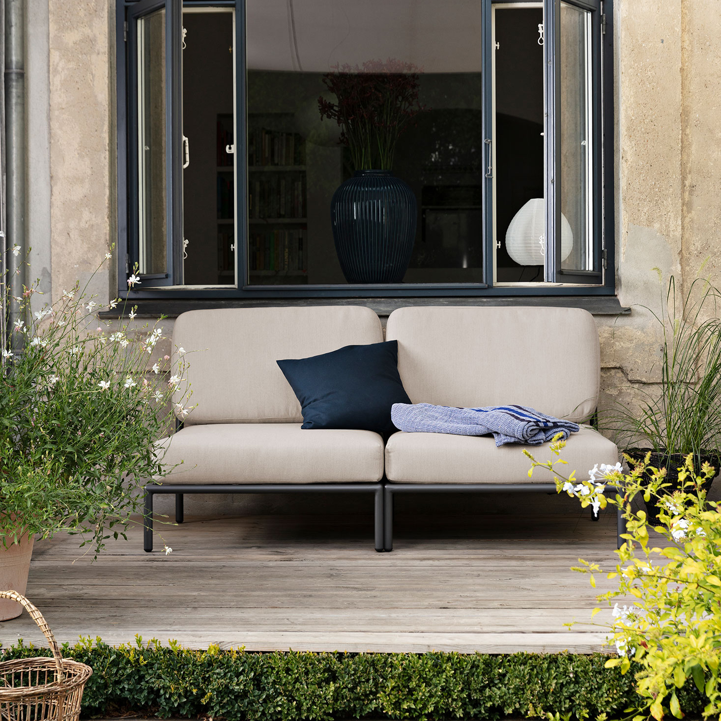 Tuinbank Level sofa ash