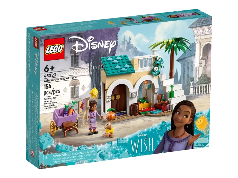 LEGO Disney Princess 43223 Asha i byen Rosas