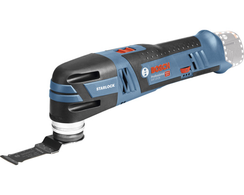 Bosch Professional GOP 12V-28 accu-multisnijder inclusief Starlock BIM invalzaagblad, zonder accu en lader
