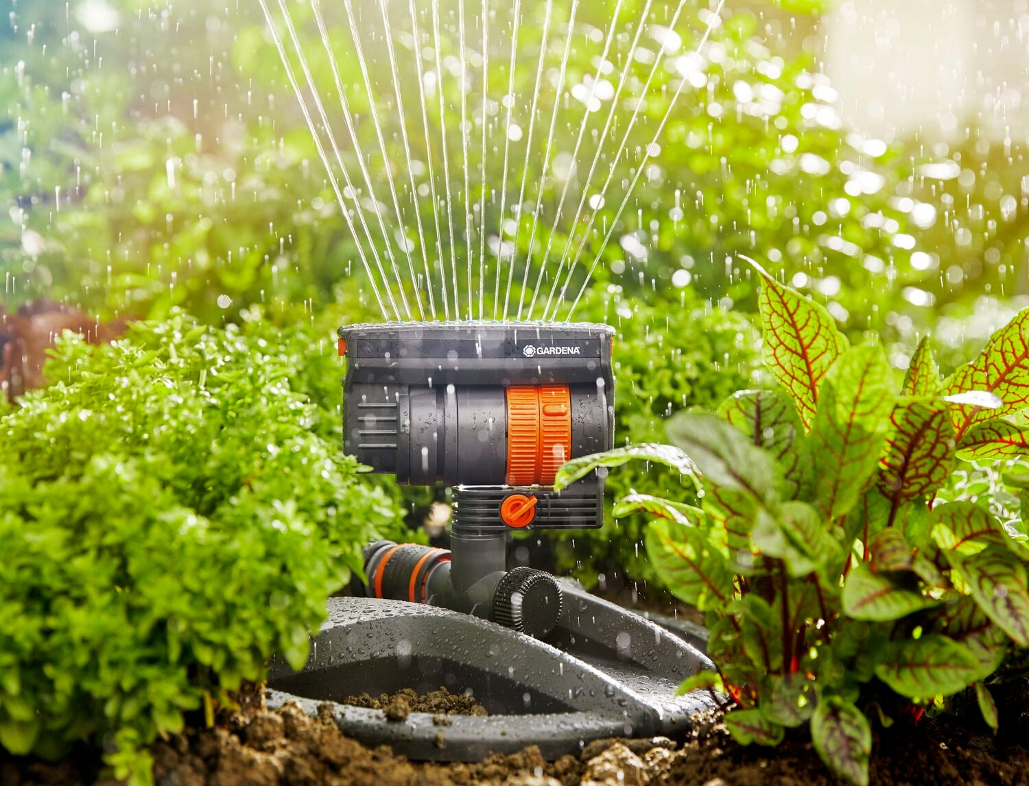 Gardena zwenksproeier Aquazoom