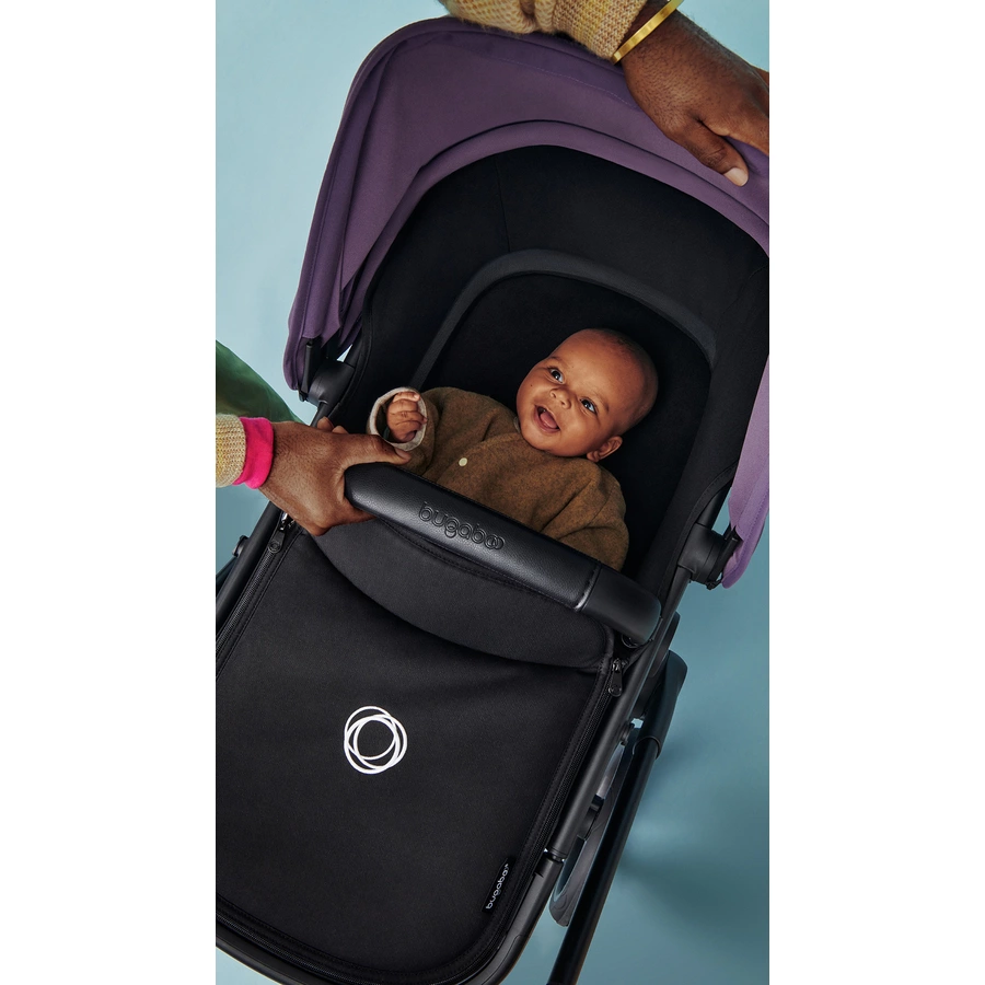 bugaboo Kombikinderwagen Fox 5 Starter Set BlackMidnight Black