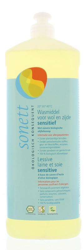 Sonett Wasmiddel Wol & Zijde Neutraal 1000ml