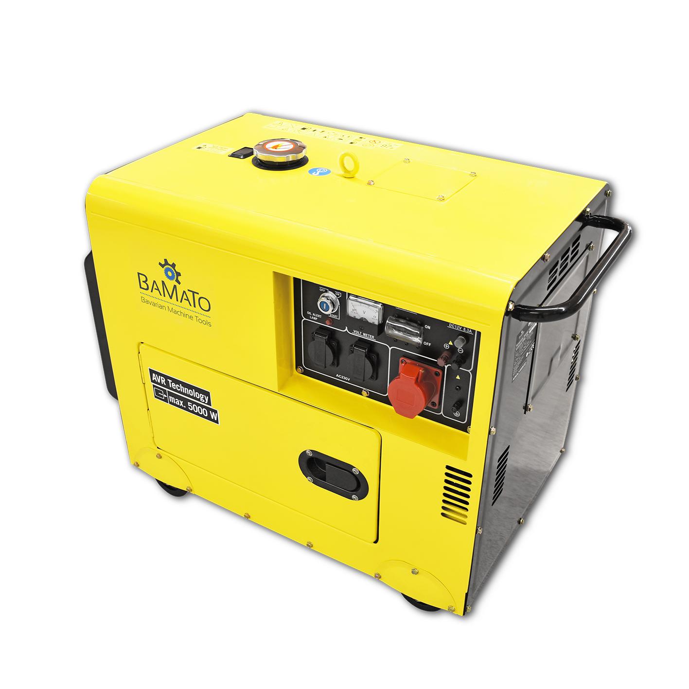 BAMATO Diesel Stromerzeuger BGE-5000D
